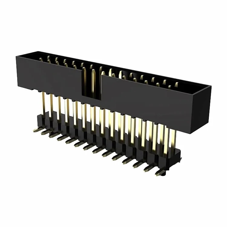 En-tête de boîte de 1,27 mm à double rangée SMT