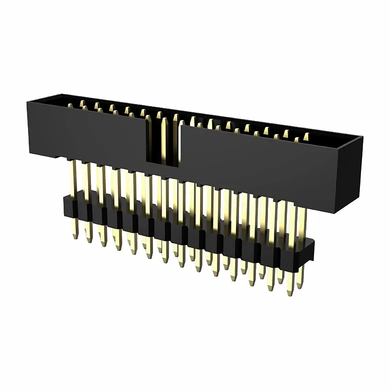 Empileur droit à double ligne de 1,27 mm à double ligne