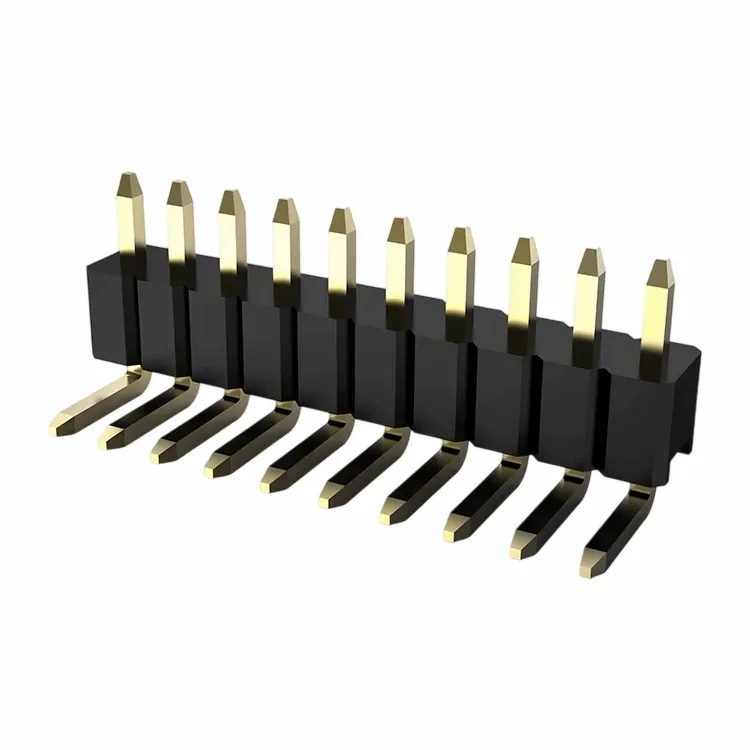 Pin de 2,0 mm En-tête de punage à ligne droite à angle droit