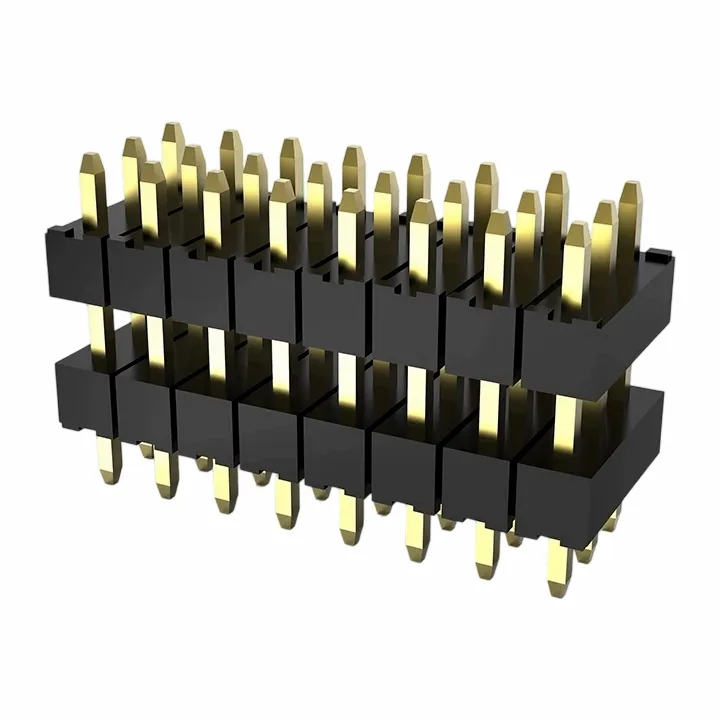 En-tête de broche de 2,0 mm trois lignes consécutives