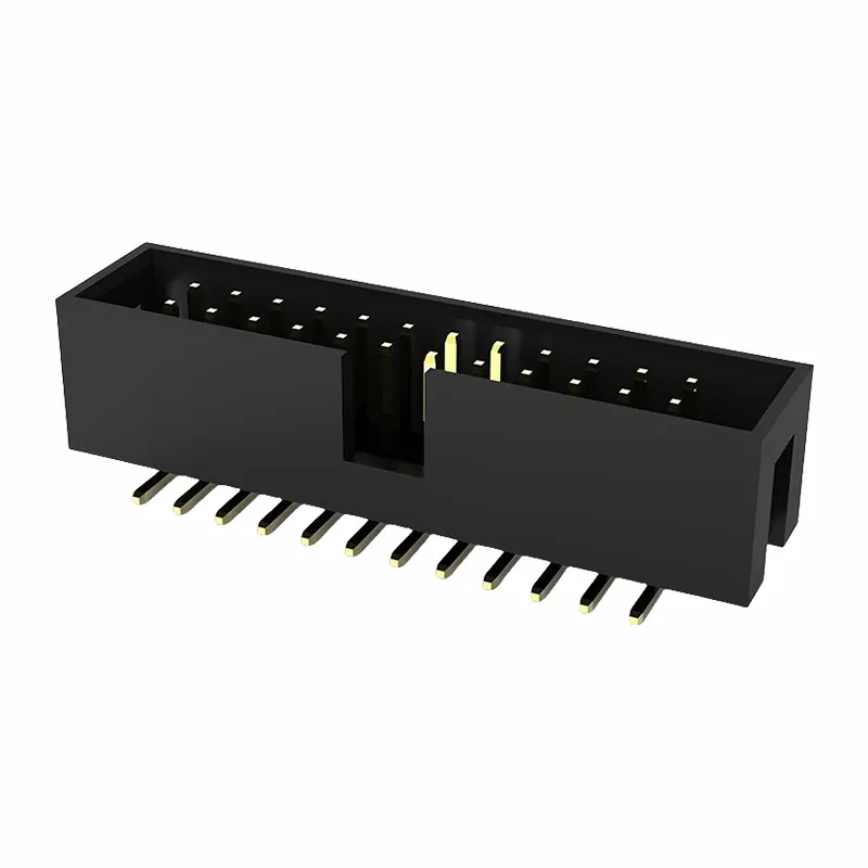 En-tête de boîte de 2,54 mm à double rangée SMT