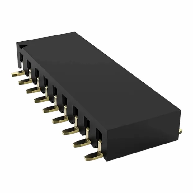 Entrée latérale à une seule ligne de 2,54 mm Entrée latérale SMT U Type