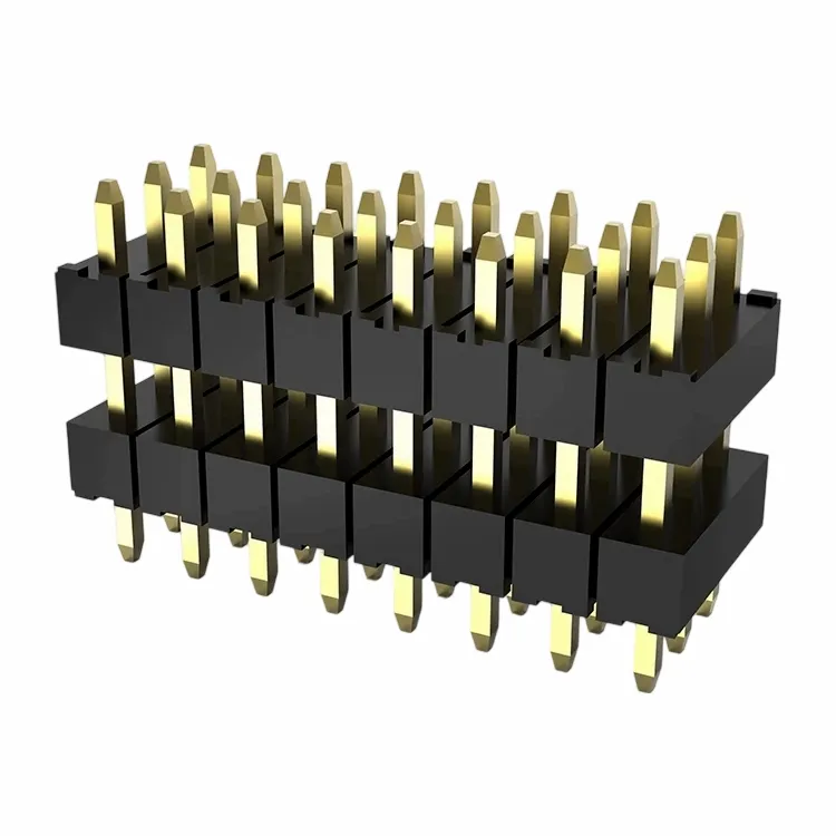 En-tête de broche de 2,54 mm Tripple Row droite