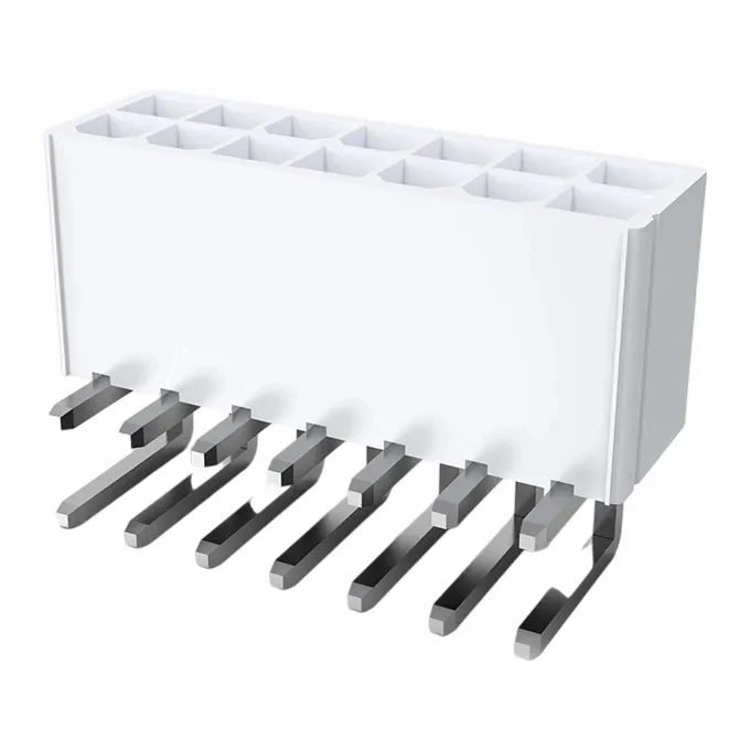 Pipe à angle droit à double rangée de 4,2 mm à la plaquette droite