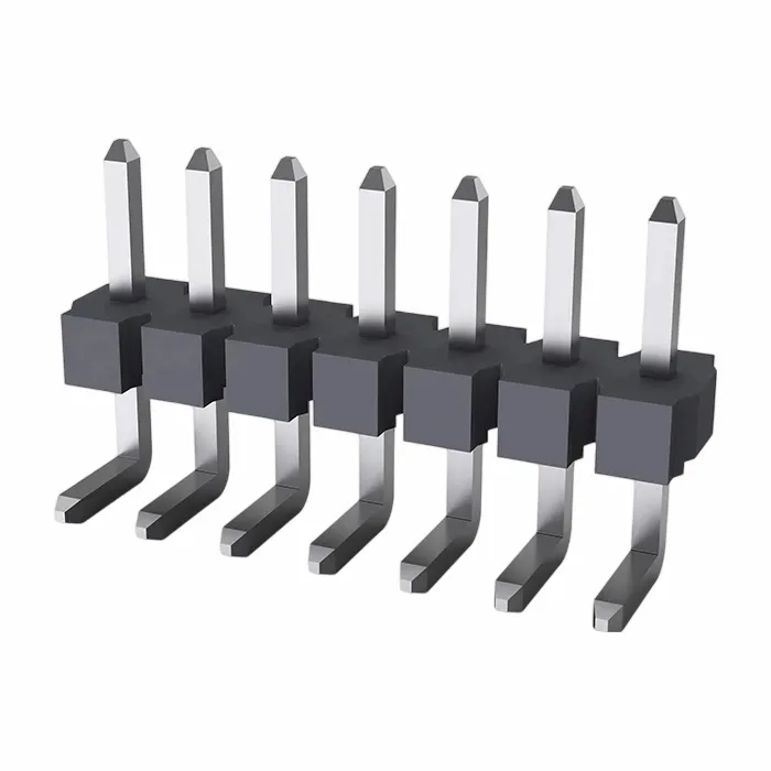 En-tête de broche de 5,08 mm Single Dand à 90 degrés
